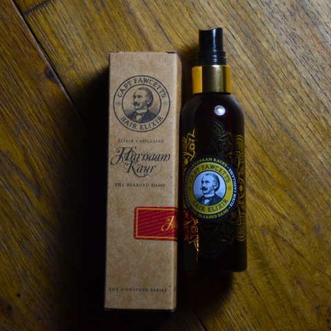 Captain Fawcett's the bearded dame hair elixir