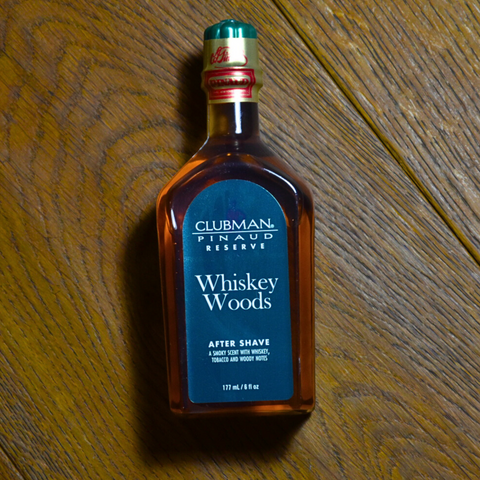 Clubman Whisky Woods Aftershave
